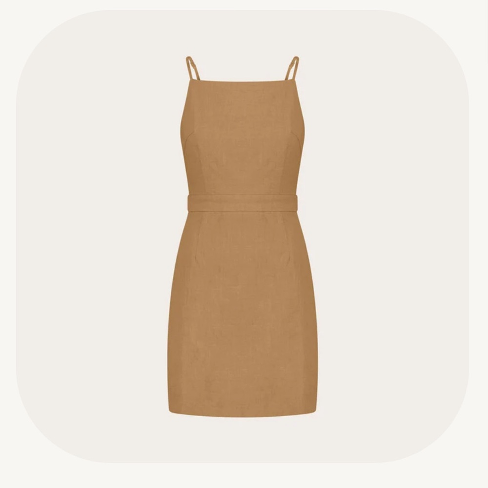 Good Alma Linen Dress